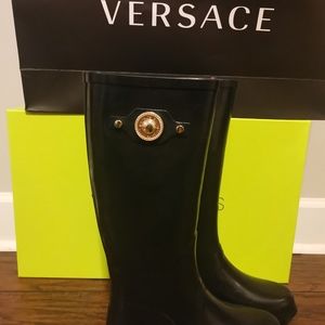 VERSACE JEANS RUBBER BOOTS